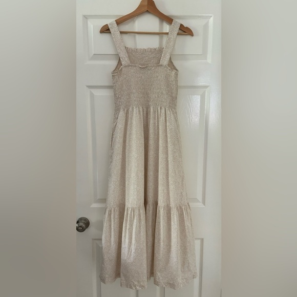 Everlane Floral Smocked Dress - Picture 4 of 6